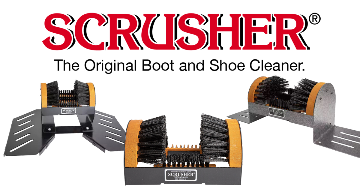 Big Boot Personalized SCRUSHER® Scrusher Shoe & Boot Brushes
