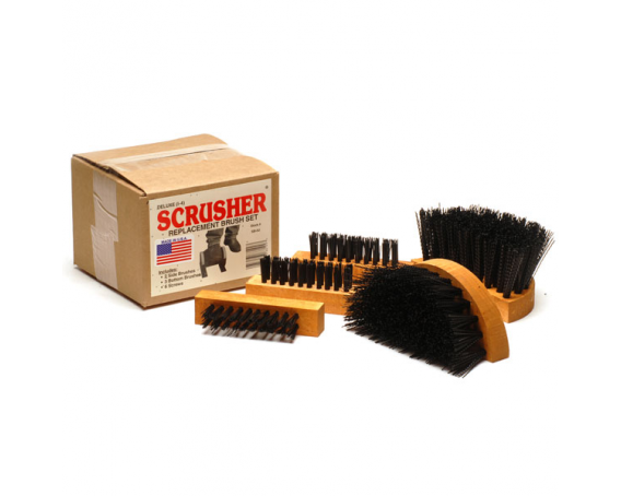 Deluxe & Big Boot SCRUSHER® Replacement Brushes