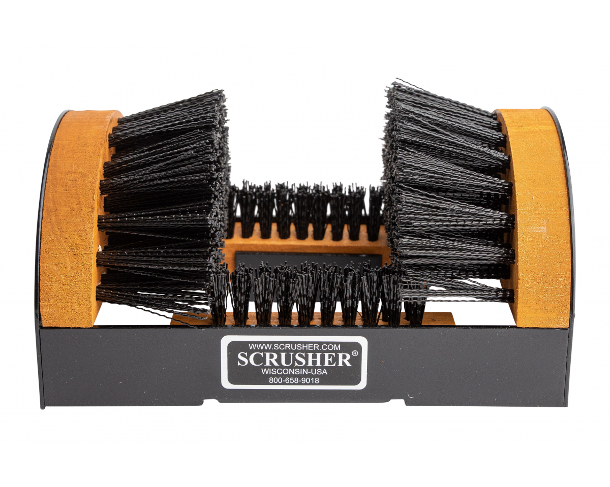 Original SCRUSHER® Replacement Brush Set Scrusher Shoe & Boot Brushes
