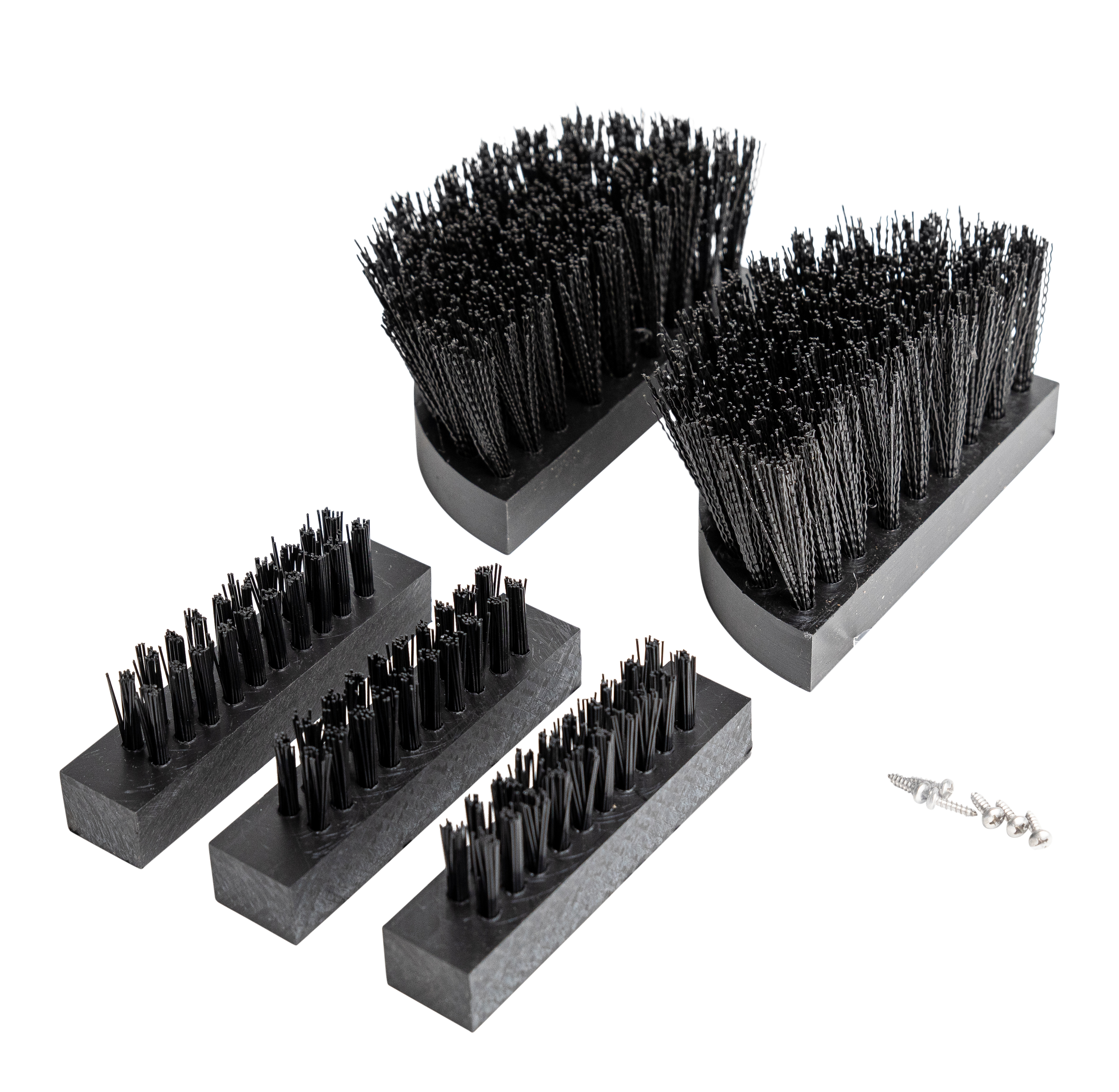 Scrusher Plastic Replacement Brush Set - Deluxe & Big Boot
