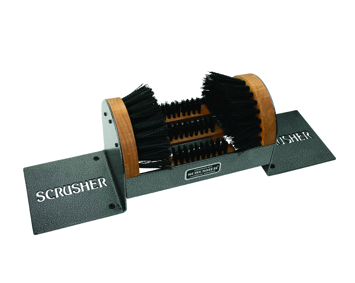 Scrusher Plastic Replacement Brush Set Deluxe & Big Boot Scrusher Shoe & Boot Brushes